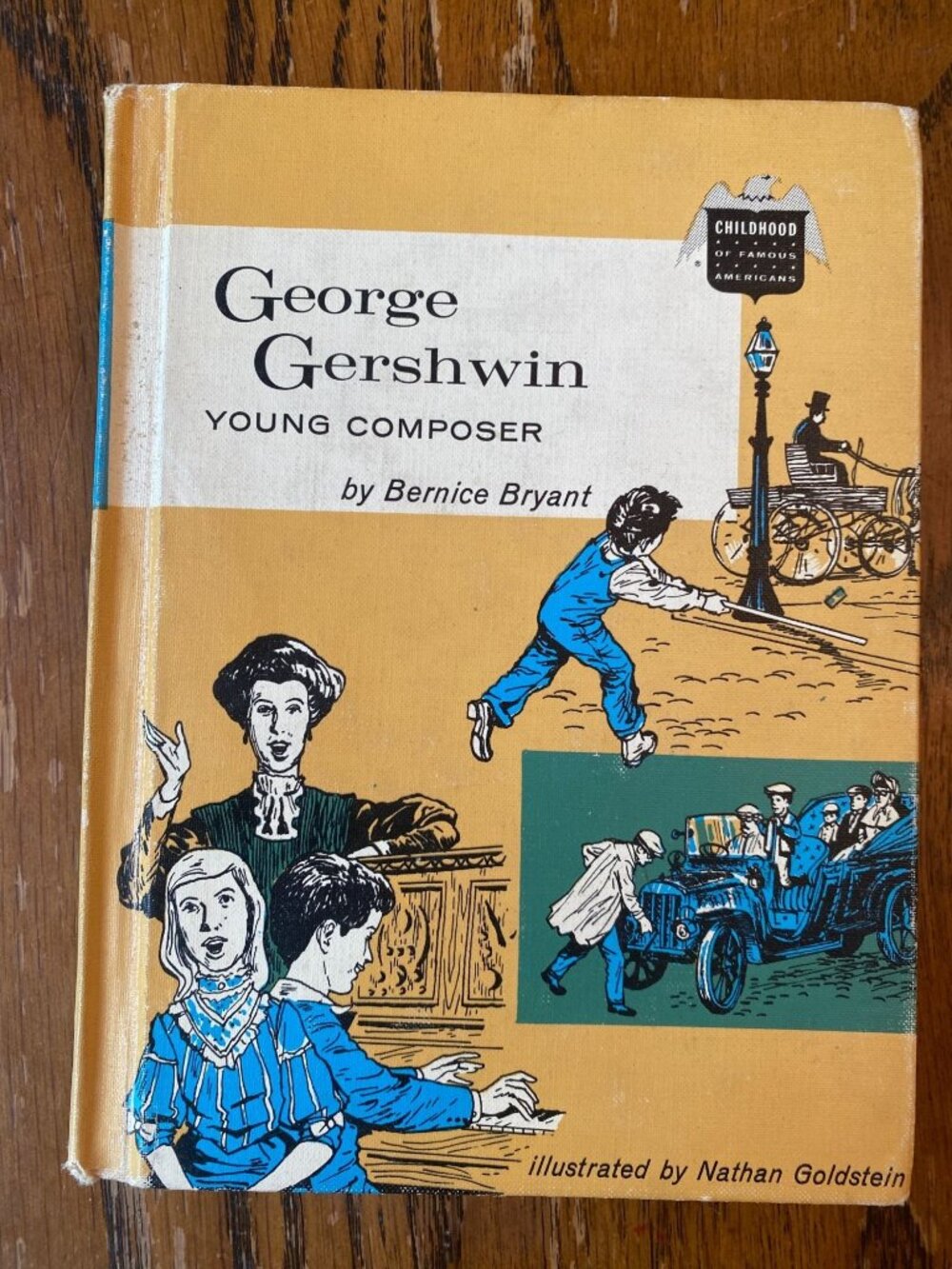 VINTAGE 1965 Bernice Bryant: GEORGE GERSHWIN YOUNG COMPOSER Childhood of Famous